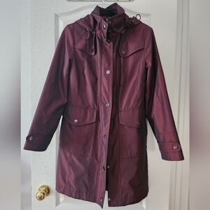 London Fog water resistant hooded jacket